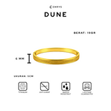 Emrys Premium Bracelet DUNE Real Anti Karat Gelang Titanium Pria dan Wanita