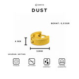 Emrys DUST ANTING Tindik Titanium Anti Karat Pria dan Wanita