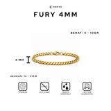 FURY 4MM BARCELET