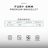 FURY 4MM BARCELET