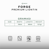 Emrys Liontin Set FORGE Liontin Titanium Anti Karat Pria