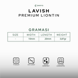 Emrys Liontin Set LAVISH Real Titanium Anti Karat Kalung Titanium Pria Wanita