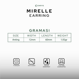Emrys MIRELLE ANTING Jepit Titanium Anti Karat Pria dan Wanita