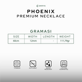 Emrys Necklace PHOENIX Kalung Rantai Alloy Pria dan Wanita