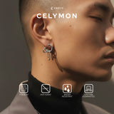 Emrys CELYMON ANTING Jepit Titanium Anti Karat Pria dan Wanita