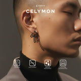 Emrys CELYMON ANTING Jepit Titanium Anti Karat Pria dan Wanita