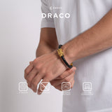 Emrys DRACO Bracelet Real Leather Gelang Kulit Pria dan Wanita