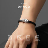 Emrys DRACO Bracelet Real Leather Gelang Kulit Pria dan Wanita