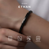 Emrys ETHAN Bracelet Real Leather Gelang Kulit Pria dan Wanita