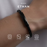 Emrys ETHAN Bracelet Real Leather Gelang Kulit Pria dan Wanita