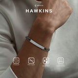 Emrys Premium HAWKINS Real Titanium GELANG Anti Karat Pria Wanita