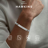 Emrys Premium HAWKINS Real Titanium GELANG Anti Karat Pria Wanita