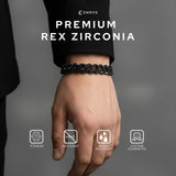 Emrys Bracelet PREMIUM REX ZIRCONIA Gelang Rantai Titanium Pria Wanita