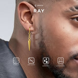 Emrys RAY ANTING Jepit Titanium Anti Karat Pria dan Wanita