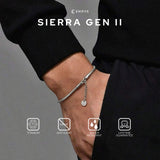 Emrys Premium Bracelet SIERRA GEN II Real Anti Karat Gelang Titanium Pria dan Wanita