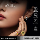Emrys AVIEL ANTING Tindik Titanium Anti Karat Pria dan Wanita