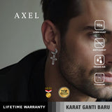 Emrys AXEL ANTING Tindik Titanium Anti Karat Pria dan Wanita