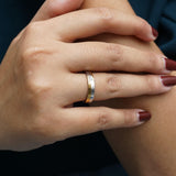 Emrys Simple Ring ELYSIAN Real Titanium Anti Karat Cincin Titanium Pria Wanita
