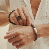 Emrys VERSA Bracelet Real Leather Gelang Kulit Pria Wanita