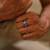 Emrys VOYAGE Premium Ring Cincin Titanium Pria Wanita
