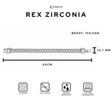 REX ZIRCON NECKLACE