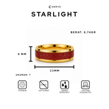 Emrys STARLIGHT Premium Ring Cincin Titanium Pria Wanita