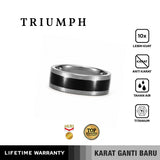 Emrys TRIUMPH Premium Ring Cincin Titanium Pria Wanita