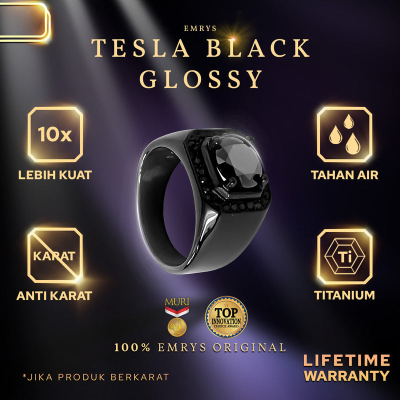 TESLA BLACK GLOSSY