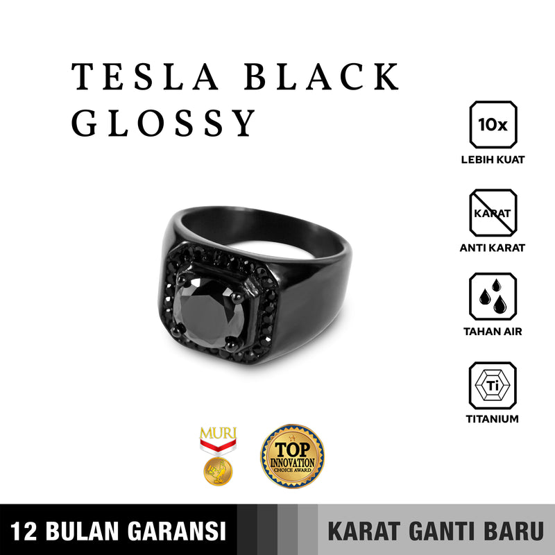 TESLA BLACK GLOSSY