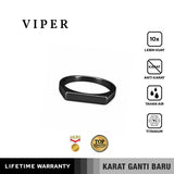 Emrys VIPER Ring Real Titanium Anti Karat Cincin Pria Wanita