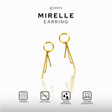 Emrys MIRELLE ANTING Jepit Titanium Anti Karat Pria dan Wanita