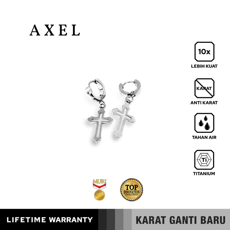 Emrys AXEL ANTING Tindik Titanium Anti Karat Pria dan Wanita