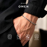 Emrys Premium Bracelet OMEN Real Titanium Aksesoris Gelang Anti Karat Pria Wanita Garansi Karat Seumur Hidup