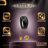 Emrys Premium Ring DRAVEN GEN II Titanium Anti Karat Pria Wanita