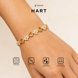 Emrys Bracelet HART Real Titanium Gelang Rantai Anti Karat Pria dan Wanita