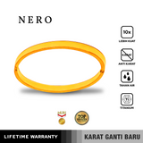Emrys Premium NERO BRACELET Real Titanium GELANG Anti Karat Pria Wanita