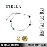 Emrys Premium Bracelet STELLA Titanium Gelang Anti Karat Pria Wanita
