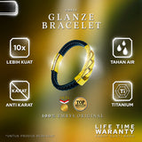 Emrys GLANZE Bracelet Real Leather Gelang Kulit Pria dan Wanita