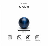 Emrys Premium QADR Prayer Beads Real Stone Tasbih Batu 33 Butir + LAFADZ ALLAH BULAT