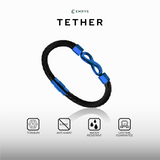 Emrys TETHER Bracelet Real Leather Gelang Kulit Pria Wanita