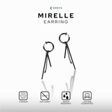 Emrys MIRELLE ANTING Jepit Titanium Anti Karat Pria dan Wanita