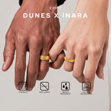 Emrys COUPLE SET LIMITED PROMO Ring Bundle DUNES + INARA Premium Cincin Couple Titanium Pria Wanita FREE UKIR NAMA