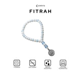 Emrys Premium FITRAH Prayer Beads Real Stone Tasbih Batu 33 Butir + LAFADZ ALLAH BULAT