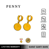 Emrys PENNY ANTING Tindik Titanium Anti Karat Pria dan Wanita