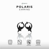 Emrys POLARIS ANTING Jepit Titanium Anti Karat Pria dan Wanita