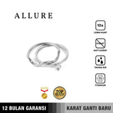 Emrys Ring ALLURE Anti Karat Cincin Titanium Wanita