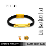 Emrys THEO Bracelet Real Leather Gelang Kulit Pria dan Wanita