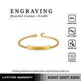 EMRYS Aksesoris Titanium Grafir Laser – Pilihan Cincin, Liontin & Gelang | Gratis Grafir Nama, Logo & Foto
