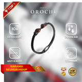 Emrys OROCHI  Bracelet Real Leather Gelang Kulit Pria Wanita