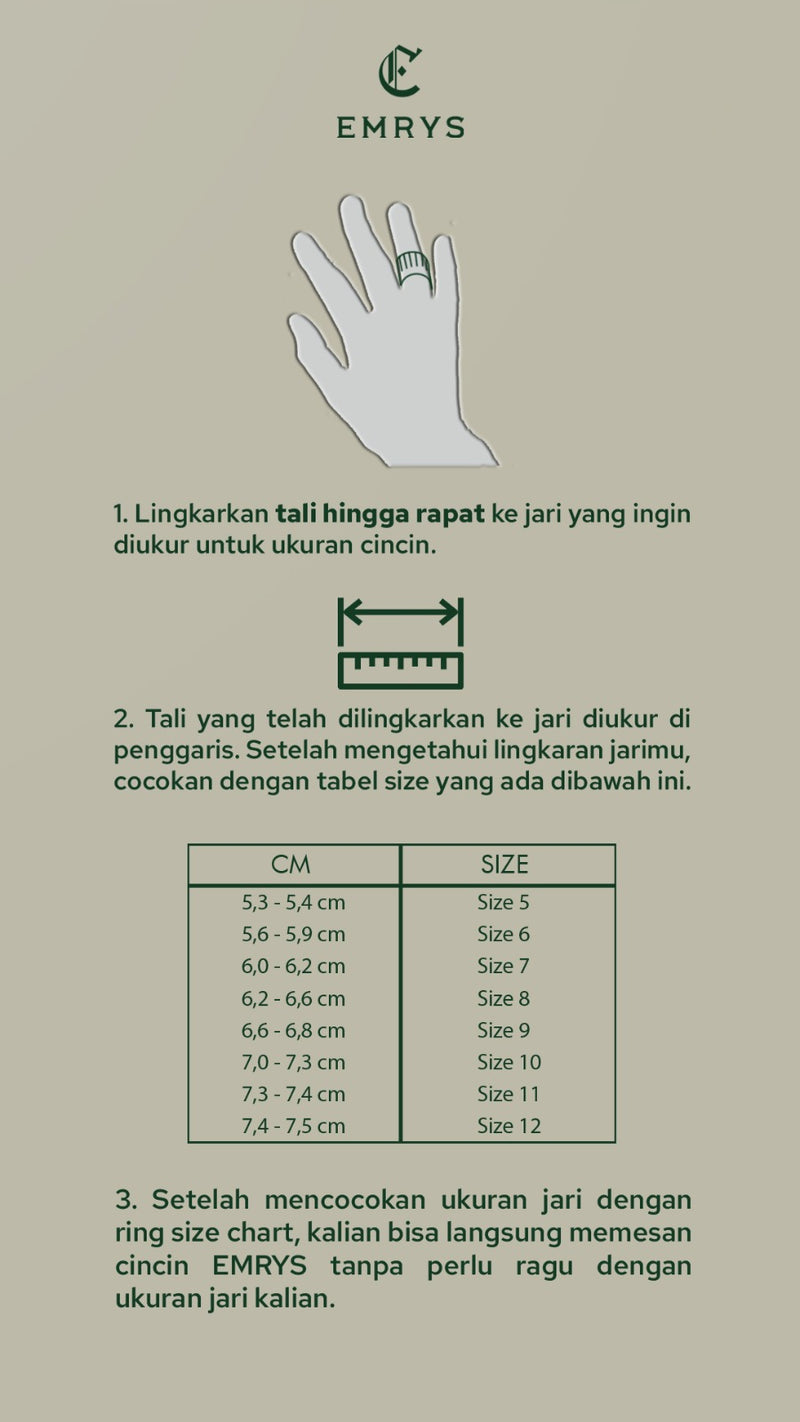 Emrys Premium Ring THRONES BLACK Real Titanium Anti Karat Cincin Titanium Pria Wanita